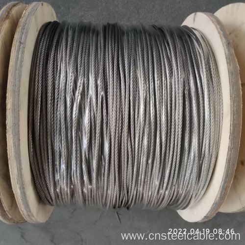 7X19 Dia.6.0mm Stainless steel wire rope